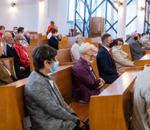 Msza św. z udziałem seniorów z terenu gminy