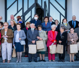 Msza św. z udziałem seniorów z terenu gminy