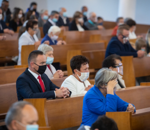 Msza św. z udziałem seniorów z terenu gminy