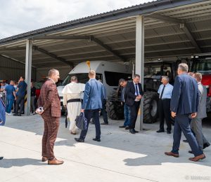 Poświęcenie nowych sprzętów przekazanych dla ZWiK