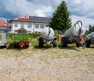 Poświęcenie nowych sprzętów przekazanych dla ZWiK