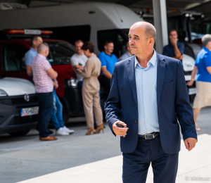 Poświęcenie nowych sprzętów przekazanych dla ZWiK