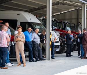 Poświęcenie nowych sprzętów przekazanych dla ZWiK