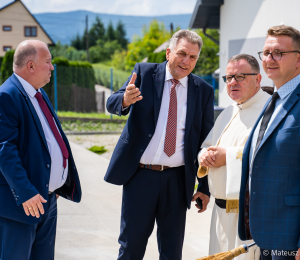 Poświęcenie nowych sprzętów przekazanych dla ZWiK