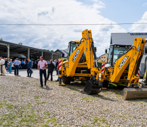 Poświęcenie nowych sprzętów przekazanych dla ZWiK
