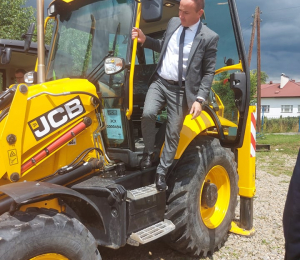 Poświęcenie nowych sprzętów przekazanych dla ZWiK