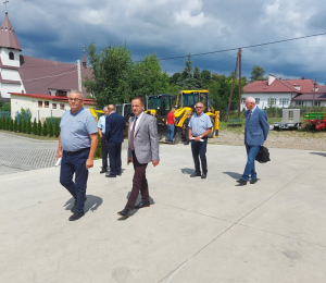 Poświęcenie nowych sprzętów przekazanych dla ZWiK