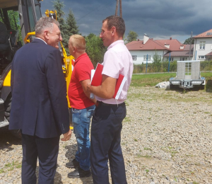 Poświęcenie nowych sprzętów przekazanych dla ZWiK