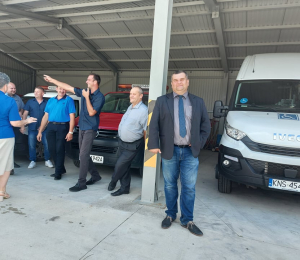 Poświęcenie nowych sprzętów przekazanych dla ZWiK