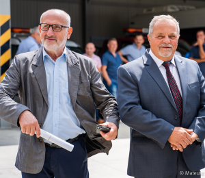 Poświęcenie nowych sprzętów przekazanych dla ZWiK