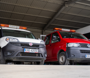 Poświęcenie nowych sprzętów przekazanych dla ZWiK