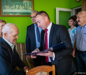 100 - lecie urodzin mieszkańca Siołkowej