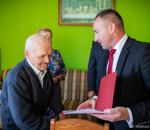 100 - lecie urodzin mieszkańca Siołkowej