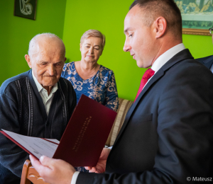 100 - lecie urodzin mieszkańca Siołkowej