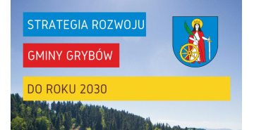 Plakat Strategia Rozwoju Gminy Grybów