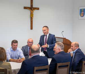 Rozpoczęcie prac wod. - kan. w Kąclowej i Białej Niżnej