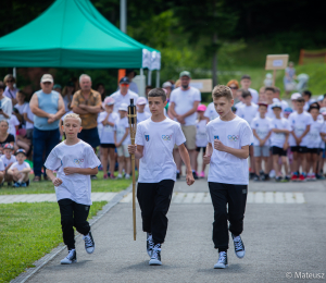 Dzień Olimpijski w Gminie Grybów 