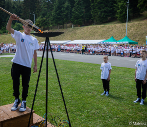 Dzień Olimpijski w Gminie Grybów 