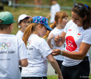 Dzień Olimpijski w Gminie Grybów 