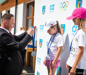 Dzień Olimpijski w Gminie Grybów 