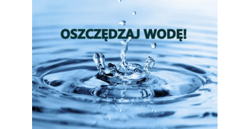 Plakat Oszczędzaj wodę