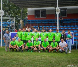 Stadion KS Kolejarz Stróże z nadanym imieniem