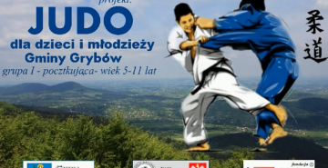 Plakat JUDO dla dzieci i młodzieży