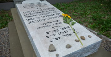 Pomnik 80 rocznicy Zagłady Żydów