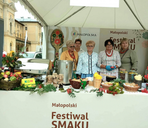 KGW Wyskitna na podium w Małopolskim Festiwalu Smaków