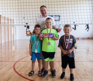 Turniej siatkówki o puchar Wójta Gminy Grybów