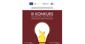 Plakat 3 edycji konkursu Moja smart wieś