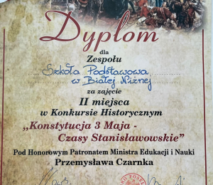 KOLEJNY SUKCES NASZYCH UCZENNIC