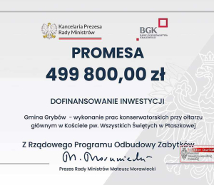 Zabytkowe kościoły z dofinansowaniem z Rządowego Programu Odbudowy Zabytków 