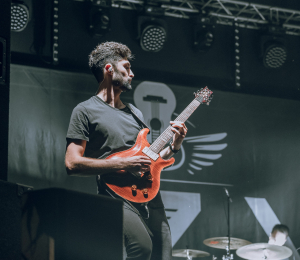 Dożynki gminne w Stróżach-koncert zespołu ŁZY