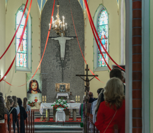 Wmurowanie aktu erekcyjnego oraz kamienia węgielnego pod budowę nowej Szkoły Podstawowej im. Armii Krajowej w Gródku