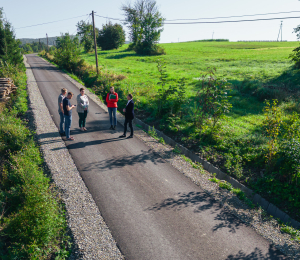 Zakończenie remontu drogi gminnej nr 294619K Gródek- Na Podlesie