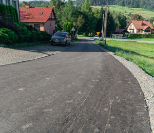 Zakończenie remontu drogi gminnej nr 294619K Gródek- Na Podlesie