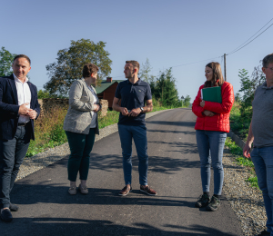 Zakończenie remontu drogi gminnej nr 294619K Gródek- Na Podlesie