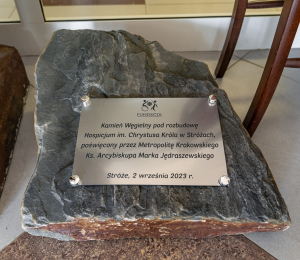 Dotacja Gminy Grybów na rozbudowę Hospicjum w Stróżach