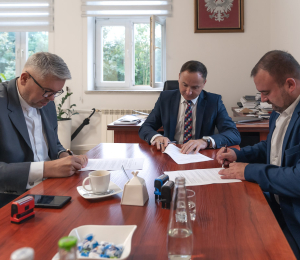 Dotacja Gminy Grybów na rozbudowę Hospicjum w Stróżach