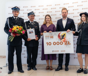 Promesy KGHM Polska Miedź dla OSP