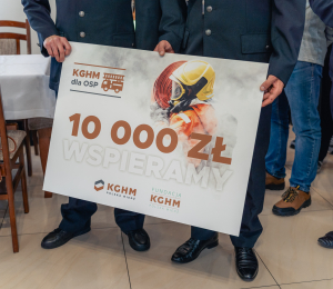 Promesy KGHM Polska Miedź dla OSP