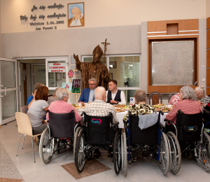 Spotkanie z podopiecznymi Hospicjum 