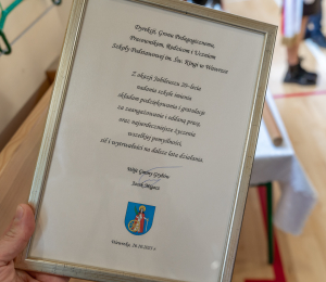 20 - lecie nadania imienia Św. Kingi Szkole Podstawowej w Wawrzce