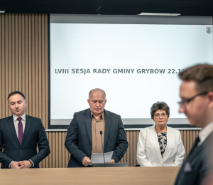 LVIII Nadzwyczajna Sesja Rady Gminy Grybów  