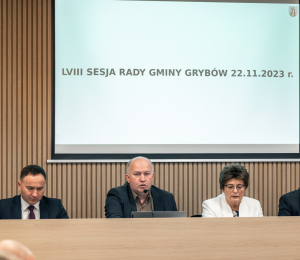 LVIII Nadzwyczajna Sesja Rady Gminy Grybów  