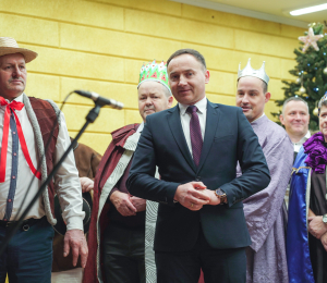 Uroczysta Wigilia w Warsztacie Terapii Zajęciowej w Siołkowej 