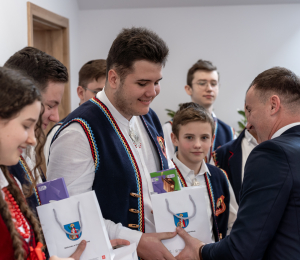 Uroczyste otwarcie Biblioteki w Krużlowej Niżnej.