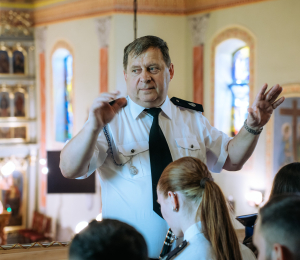 Poświęcenie wozu ratowniczo-gaśniczego we Florynce