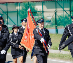 Poświęcenie wozu ratowniczo-gaśniczego we Florynce